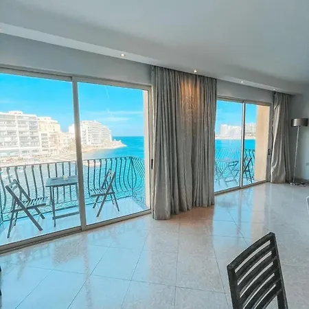 Panoramic Sea Views 3 Bedroom In St Julians S13 *
